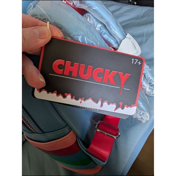 Loungefly Child\'s Play Chucky Cosplay Mini Backpack (NWT) main image 9